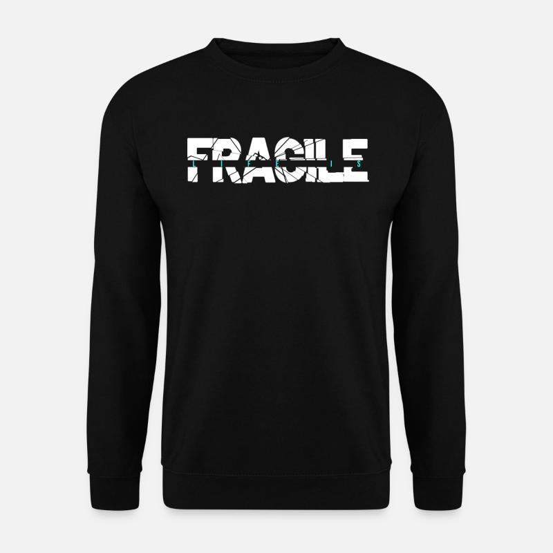 fragile - Sweat-shirt Unisexe - noir