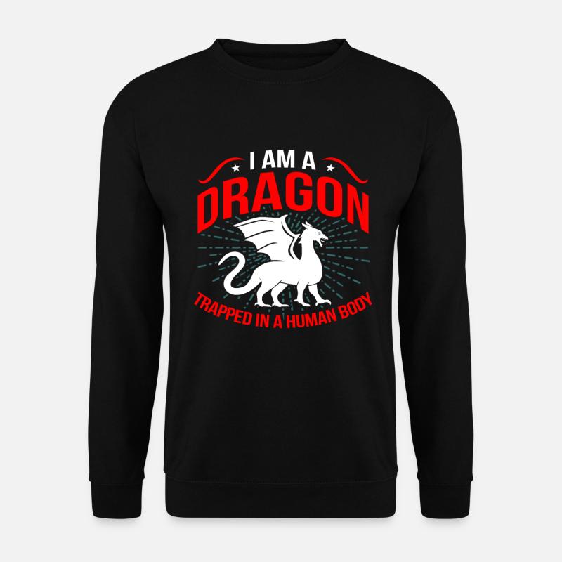 Dragon shirt gift idea - Unisex Sweatshirt - black