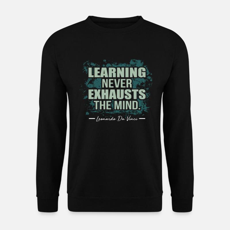 Leonardo da Vinci - Unisex Sweatshirt - black