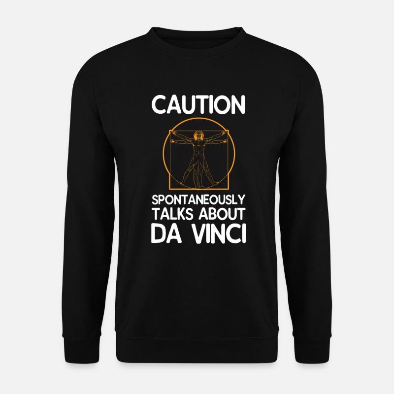 Leonardo da Vinci - Unisex Sweatshirt - black