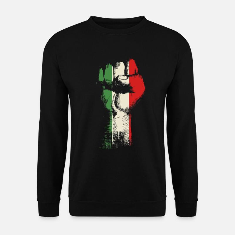 Italien - Unisex Pullover - Schwarz