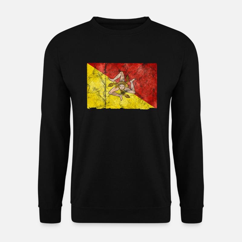Italien - Unisex Pullover - Schwarz
