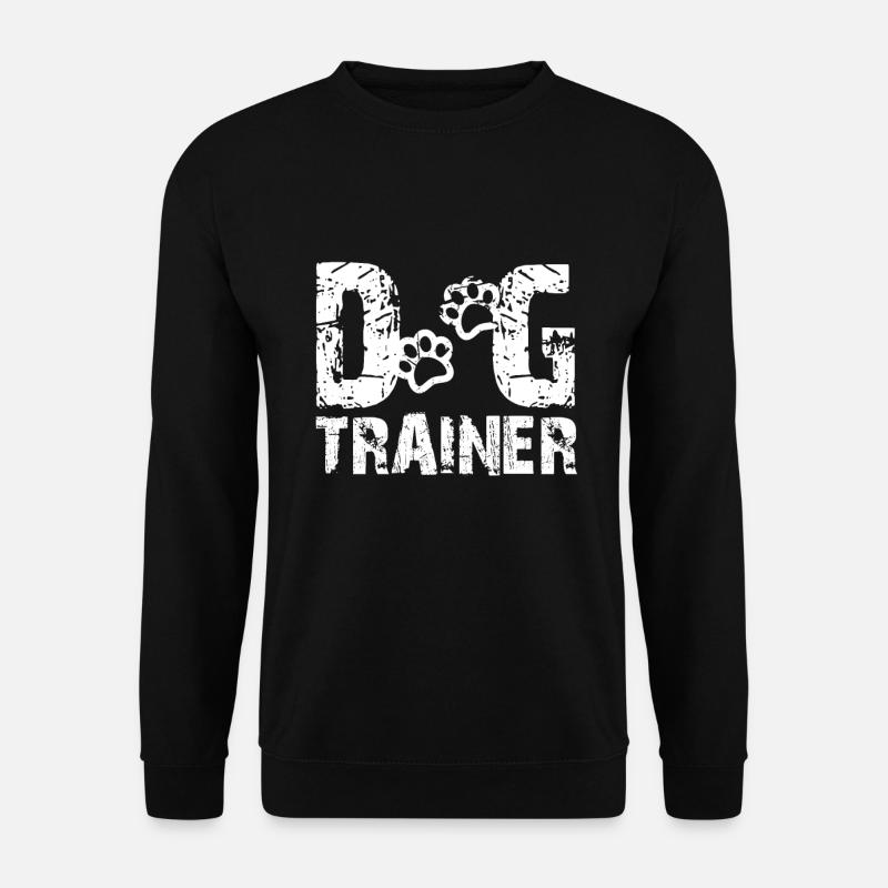Hundetrainer - Unisex Pullover - Schwarz