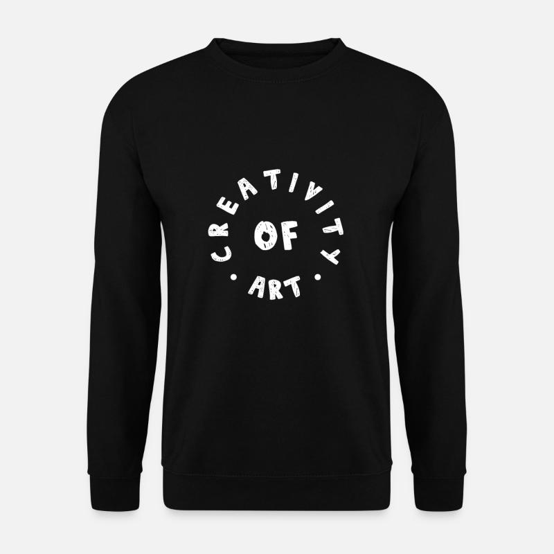 creativity - Unisex Sweatshirt - black