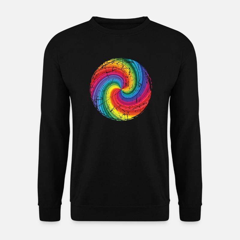 arc en ciel - Sweat-shirt Unisexe - noir