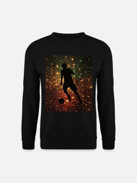 Fußballer Fussballer Fußball Fan Fussball Spieler - Unisex Pullover - Schwarz