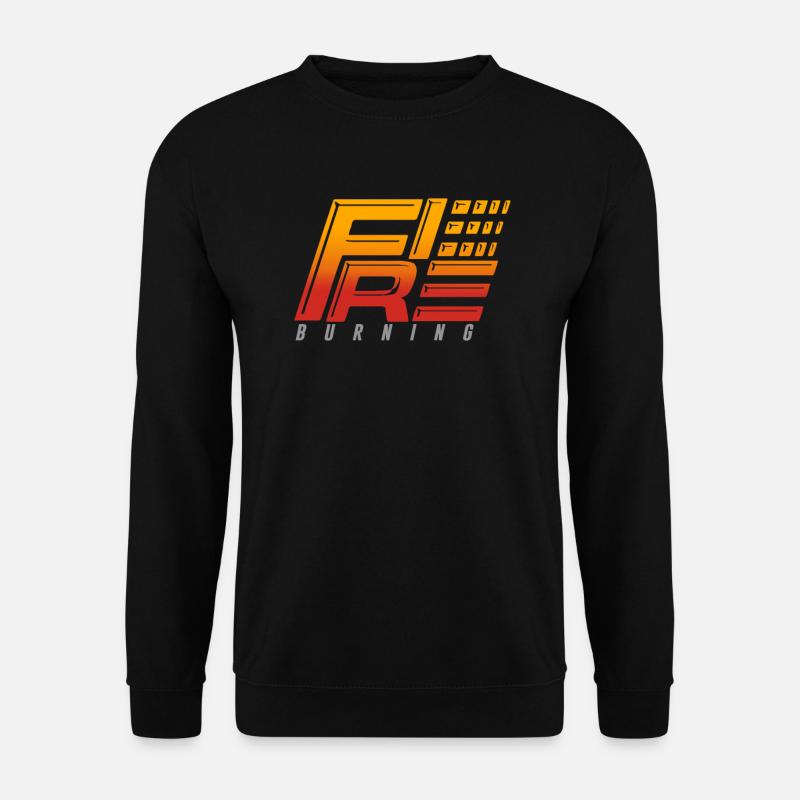 Fire - Unisex Sweatshirt - black