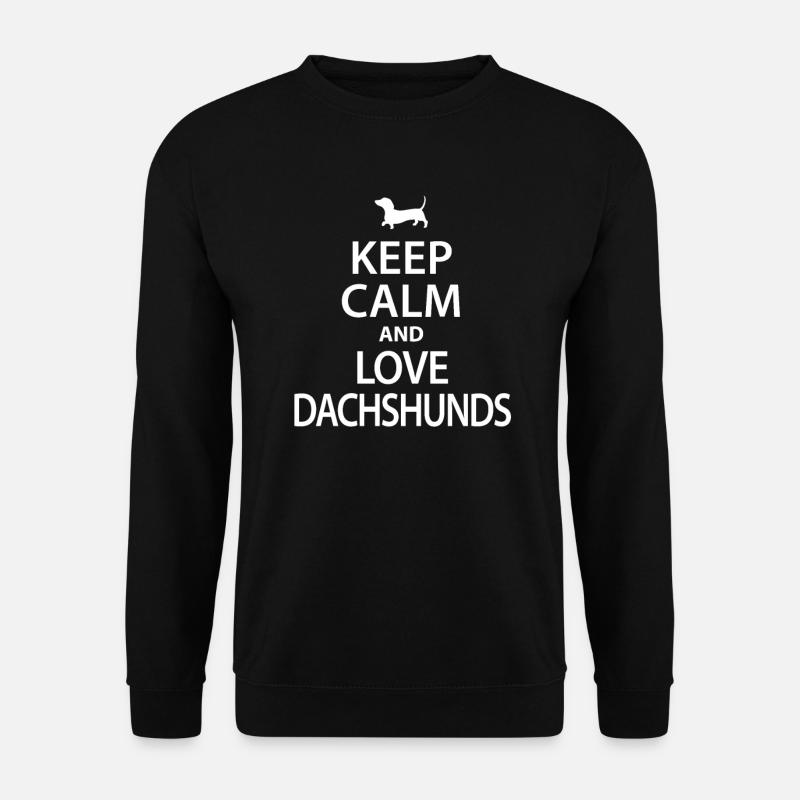 Dachshund Dachshund - Unisex Sweatshirt - black