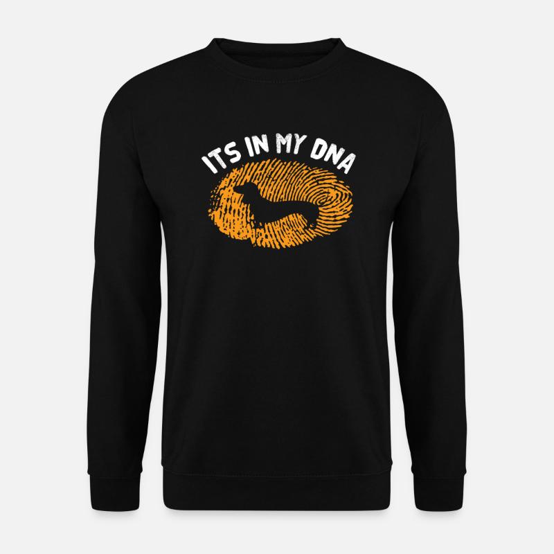Dackel Dachshund - Unisex Pullover - Schwarz