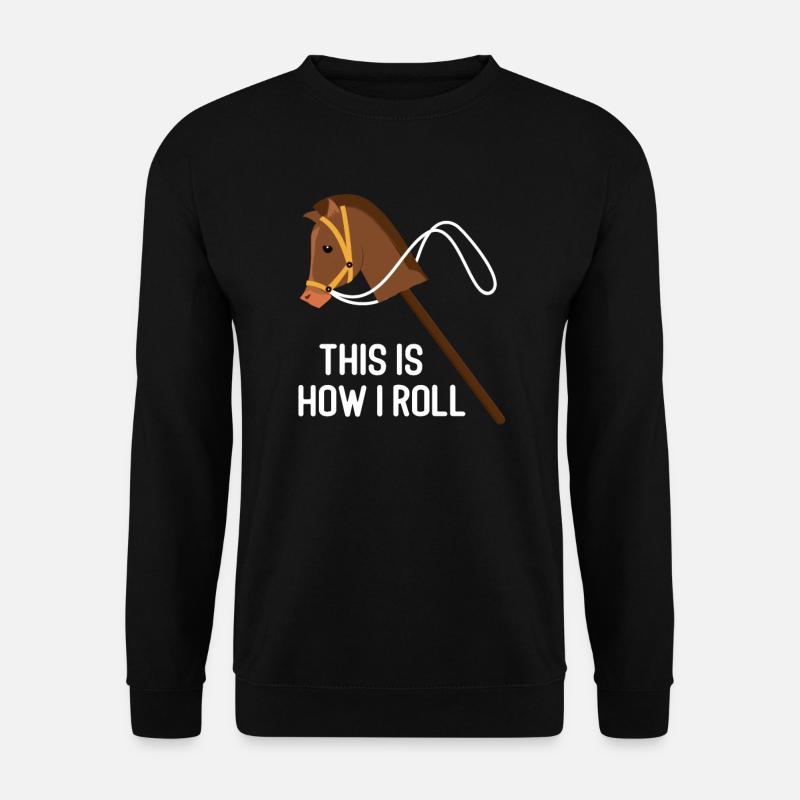 horse - Unisex Sweatshirt - black