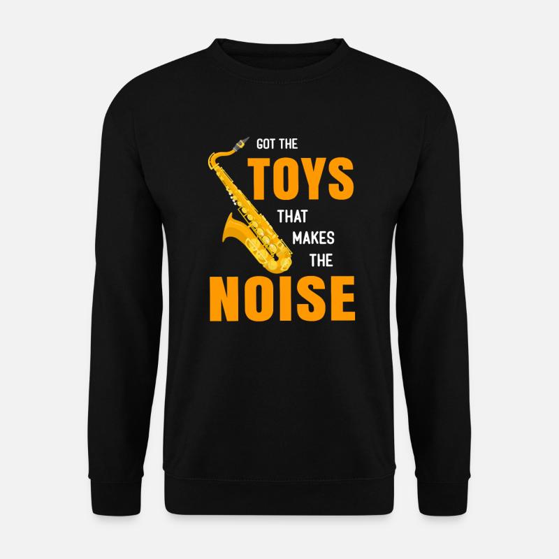 saxophone - Unisex Sweatshirt - black