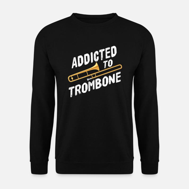 Trombone trombone - Unisex Sweatshirt - black