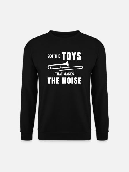 Trombone trombone - Unisex Sweatshirt - black