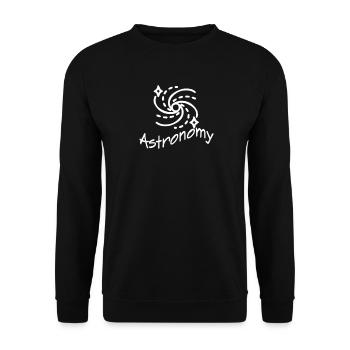 Astronomie - Unisex Pullover - Schwarz - Vorne - Alina (178cm) & Michal (187cm)