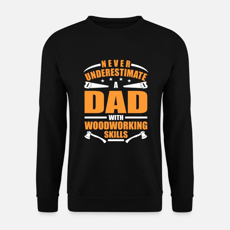 Holzarbeiten - Unisex Pullover - Schwarz