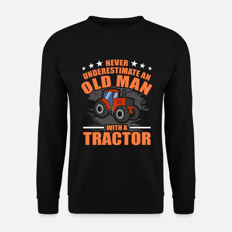 tractor - Unisex Sweatshirt - black
