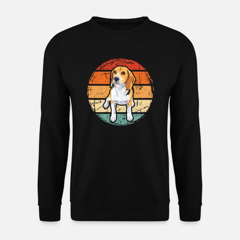 beagle - Unisex Sweatshirt - black