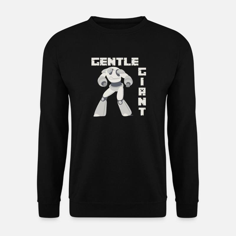 sanfter Riese - Unisex Pullover - Schwarz