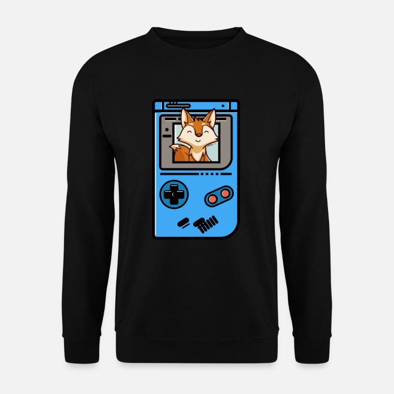 Fox - Unisex Sweatshirt - black