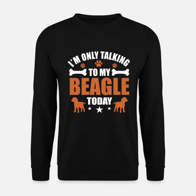 beagle - Unisex Sweatshirt - black