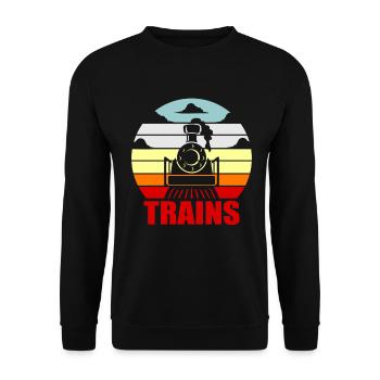 Zug - Unisex Pullover - Schwarz - Vorne - Alina (178cm) & Michal (187cm)