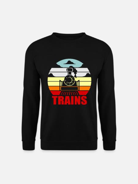 train - Unisex Sweatshirt - black
