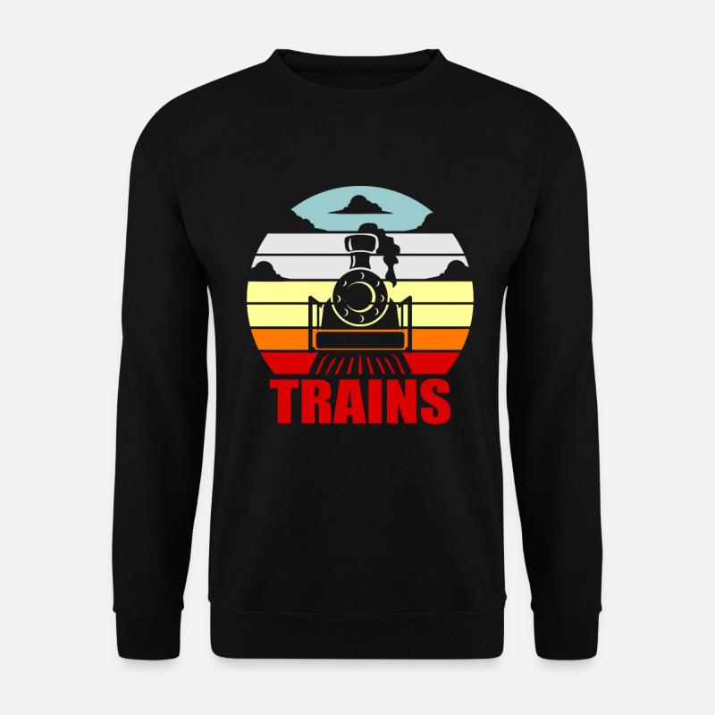 train - Unisex Sweatshirt - black