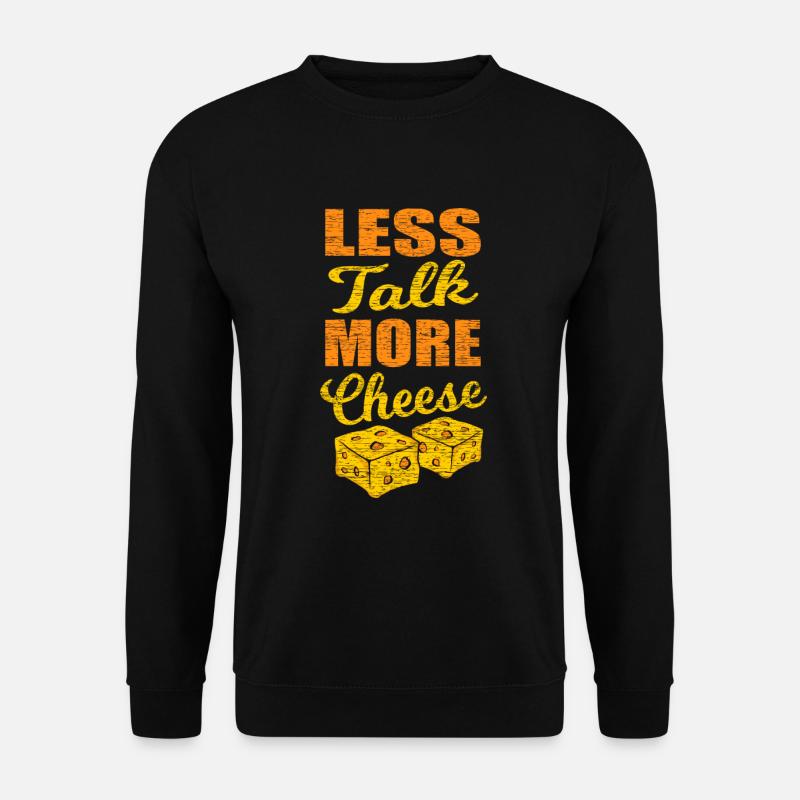 cheese - Unisex Sweatshirt - black