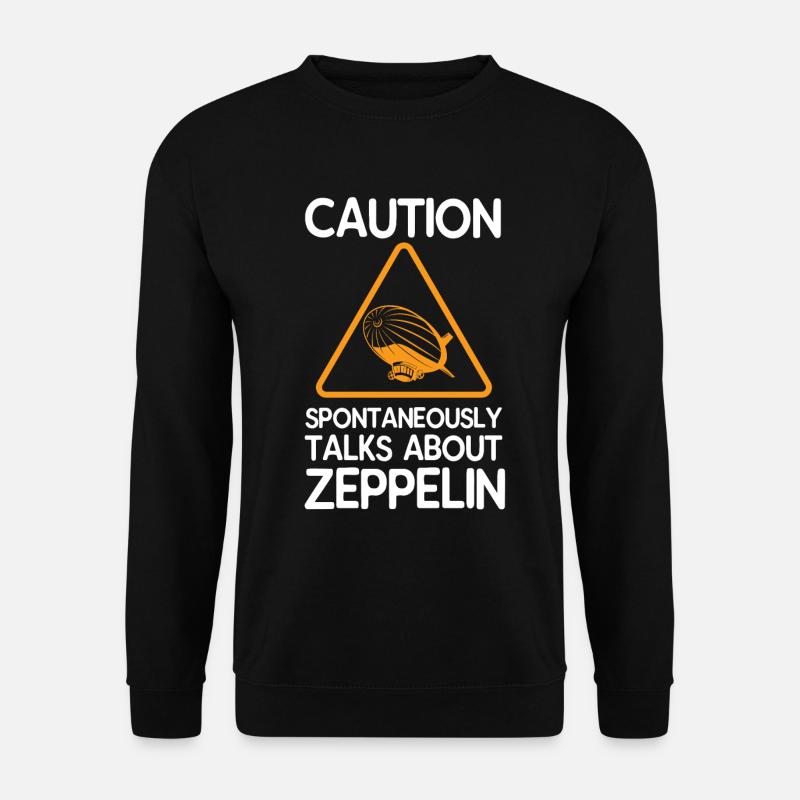 Zeppelin - Unisex Pullover - Schwarz