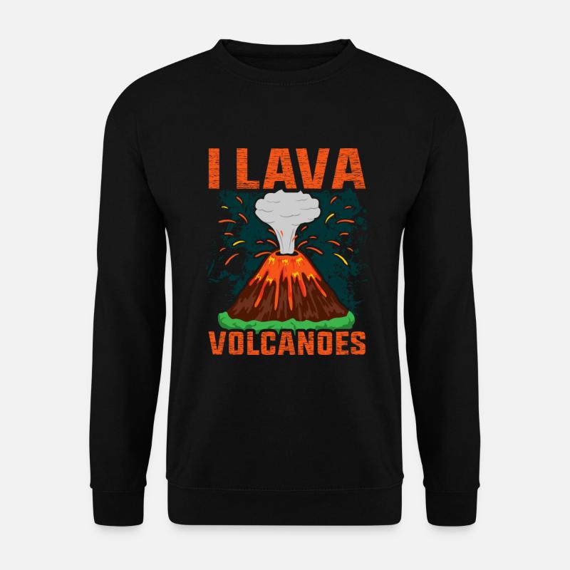 Vulkan - Unisex Pullover - Schwarz