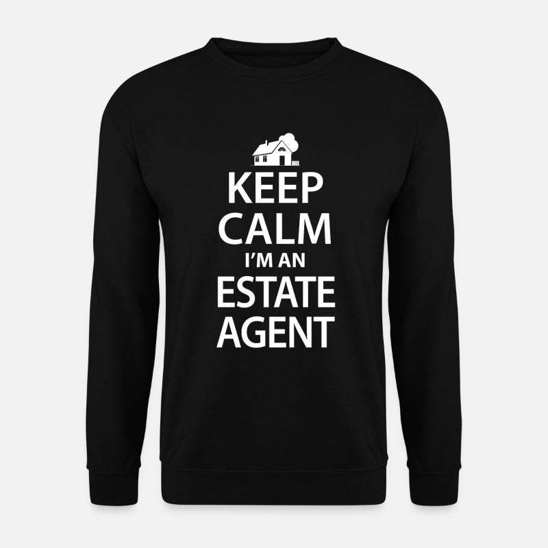 Agent immobilier - Sweat-shirt Unisexe - noir
