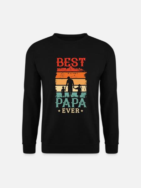 Dad dad - Unisex Sweatshirt - black