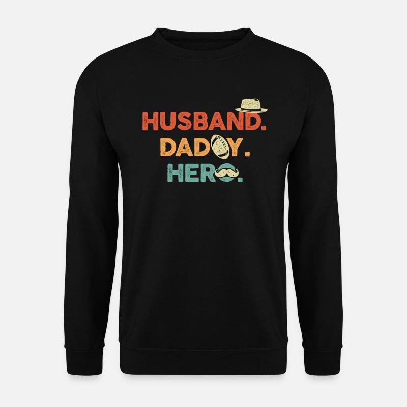 Dad dad - Unisex Sweatshirt - black
