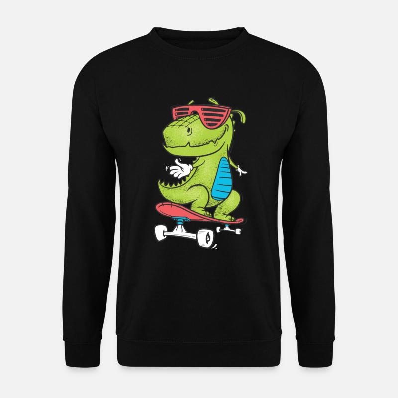 dinosaur - Unisex Sweatshirt - black