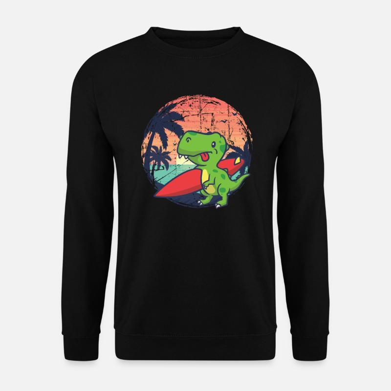 Dinosaurier - Unisex Pullover - Schwarz