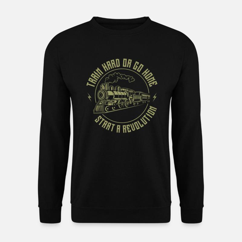 train - Unisex Sweatshirt - black