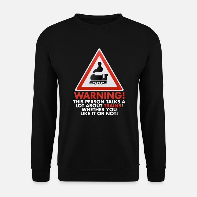 train - Unisex Sweatshirt - black
