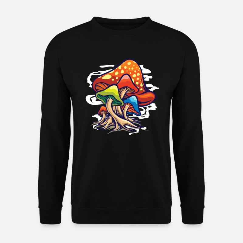 Pilz - Unisex Pullover - Schwarz