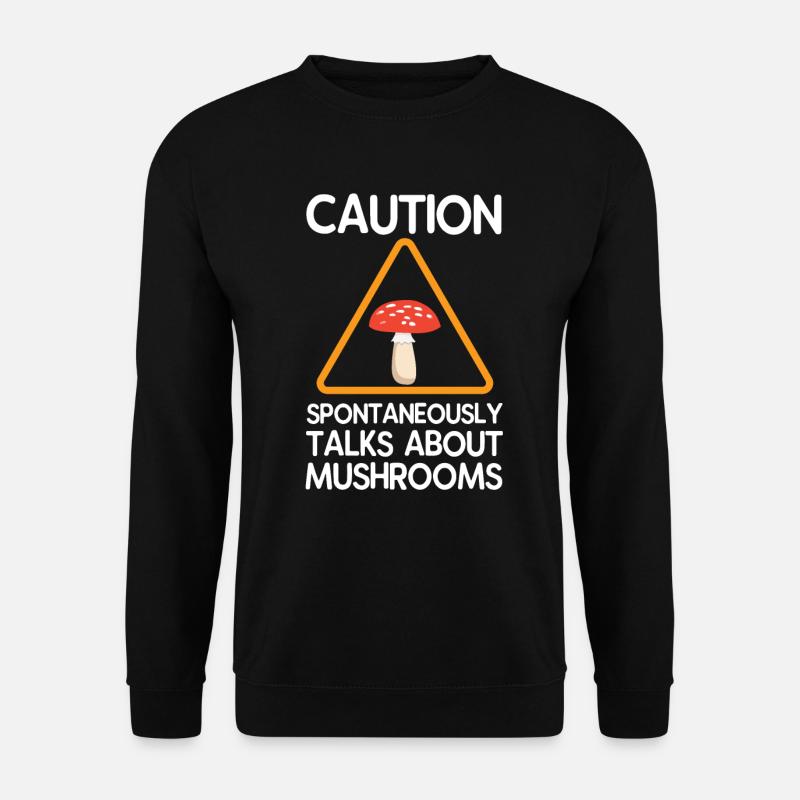 Pilz - Unisex Pullover - Schwarz