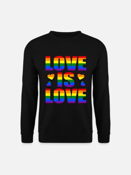 LGBT - Sweat-shirt Unisexe - noir