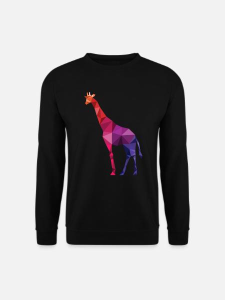 giraffe - Unisex Sweatshirt - black