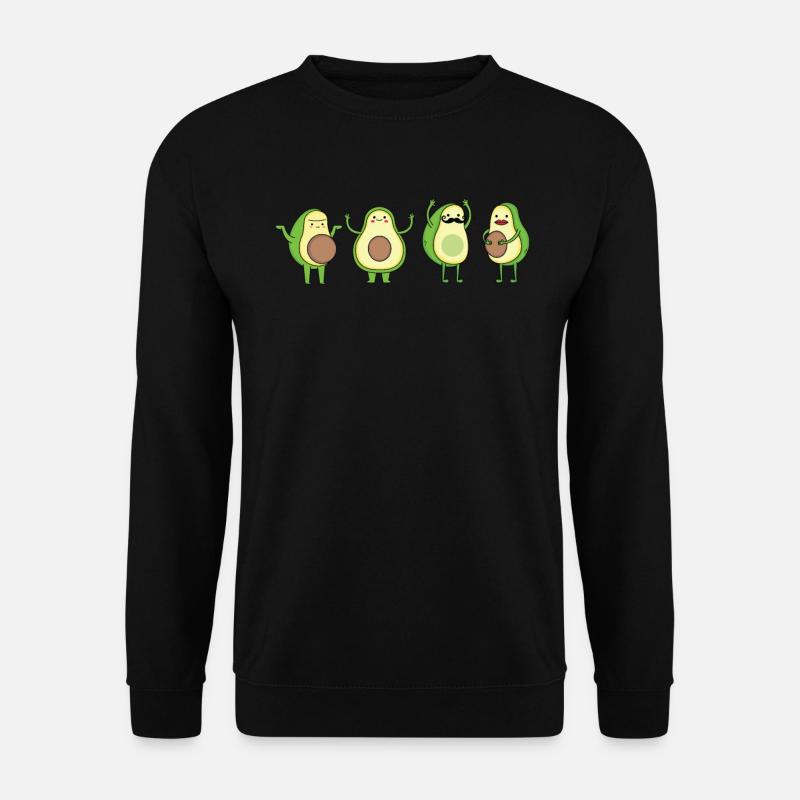 Dancing avocado - Unisex Sweatshirt - black