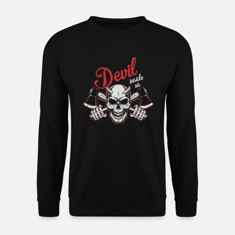 devil - Unisex Sweatshirt - black