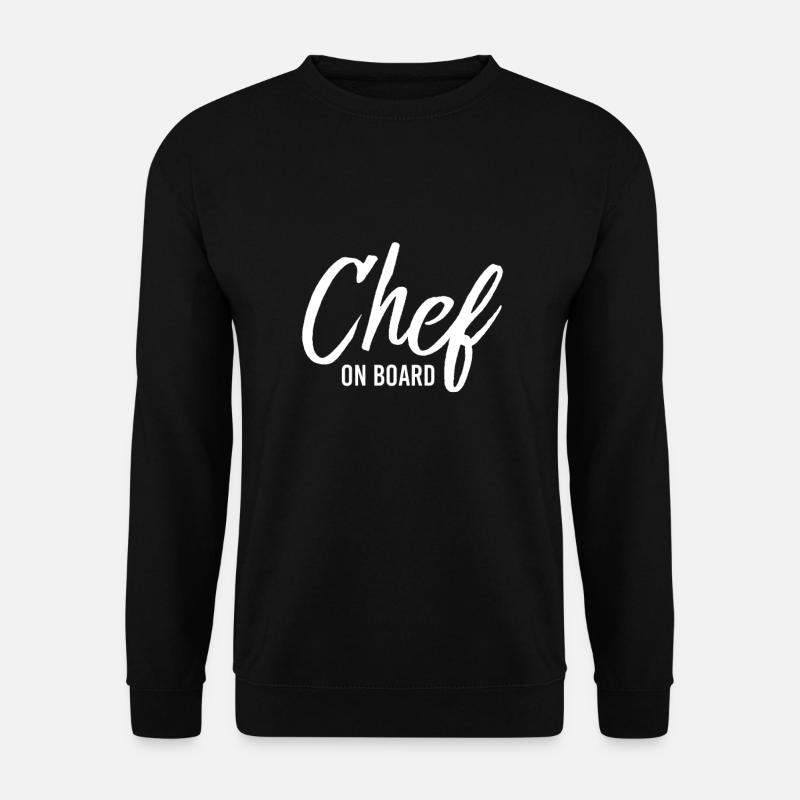 Chefkoch an Bord - Unisex Pullover - Schwarz