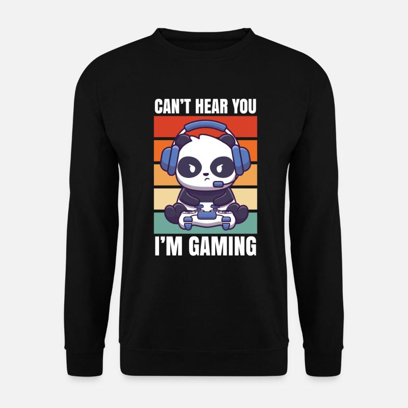 Computer Gaming - Unisex Sweatshirt - black