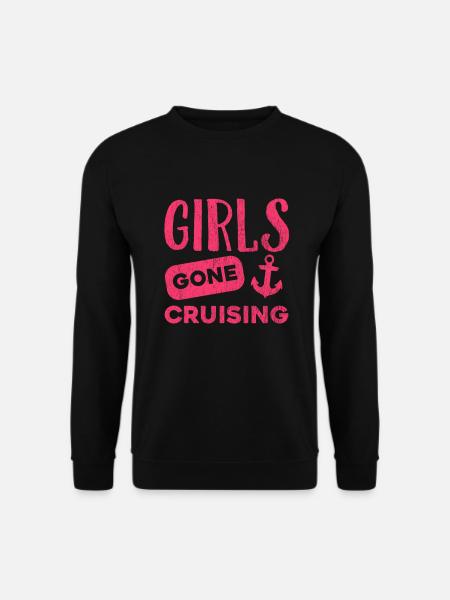 Womens Party Girls Cruise print Cruise Gift For - Unisex Sweatshirt - black