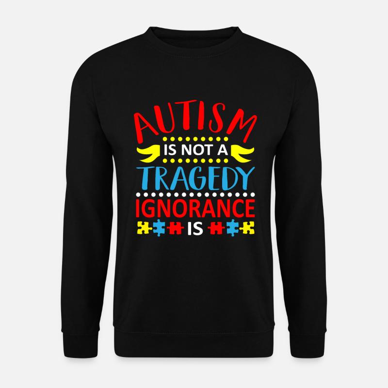 Autisme - Sweat-shirt Unisexe - noir