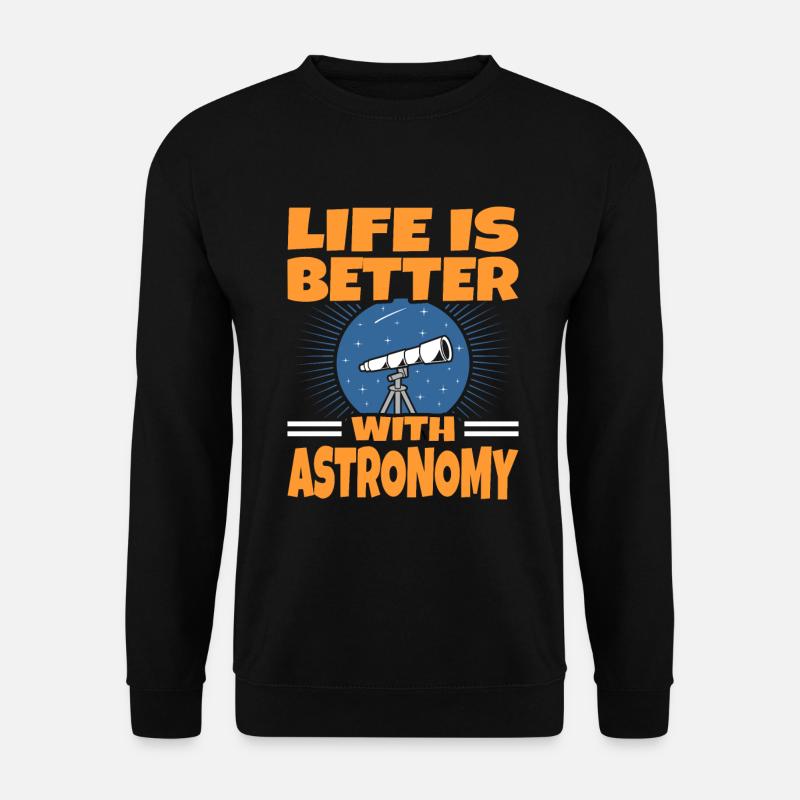 Astronomie - Unisex Pullover - Schwarz