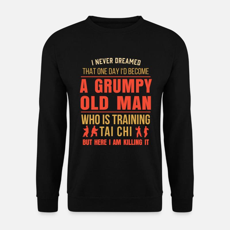 Herren Tai Chi Chuan Taiji Chinesische Kampfkunst - Unisex Pullover - Schwarz