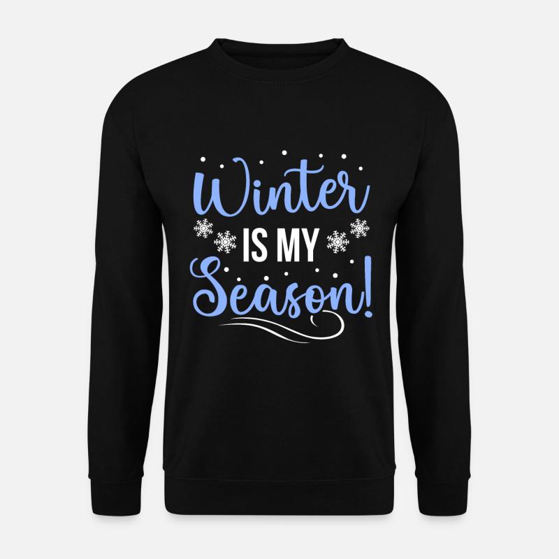 Snow - Unisex Sweatshirt - black